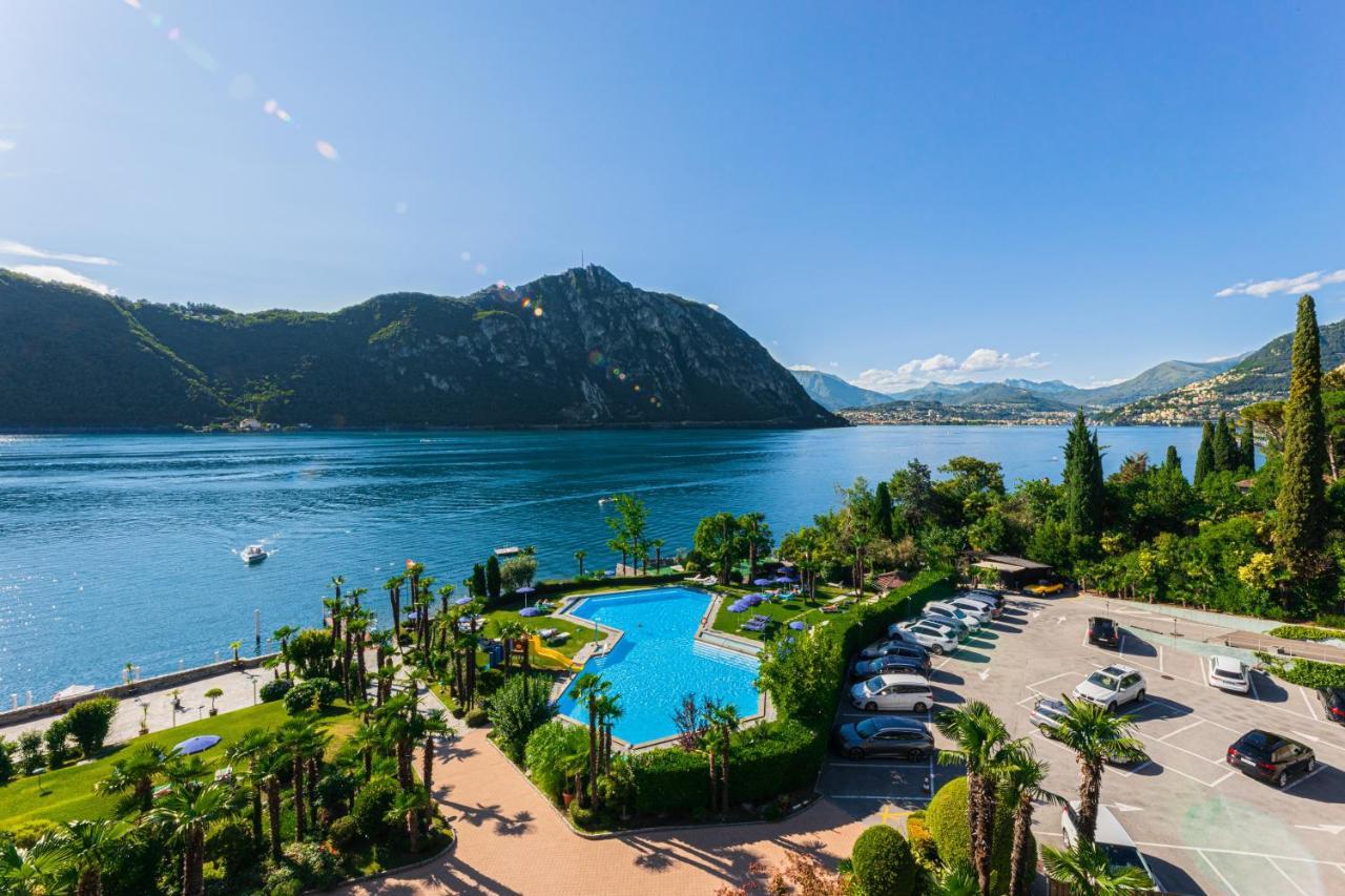 Relax-Lugano Lake Bissone Buitenkant foto