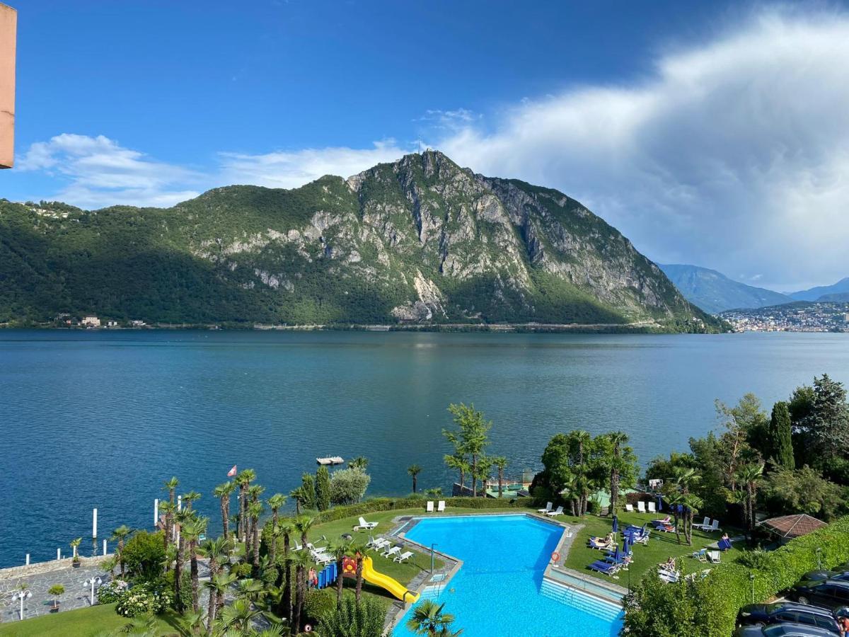 Relax-Lugano Lake Bissone Buitenkant foto