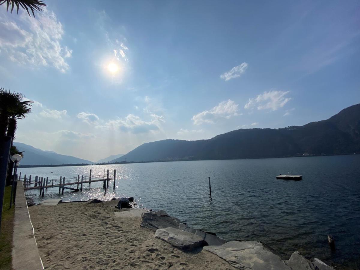 Relax-Lugano Lake Bissone Buitenkant foto