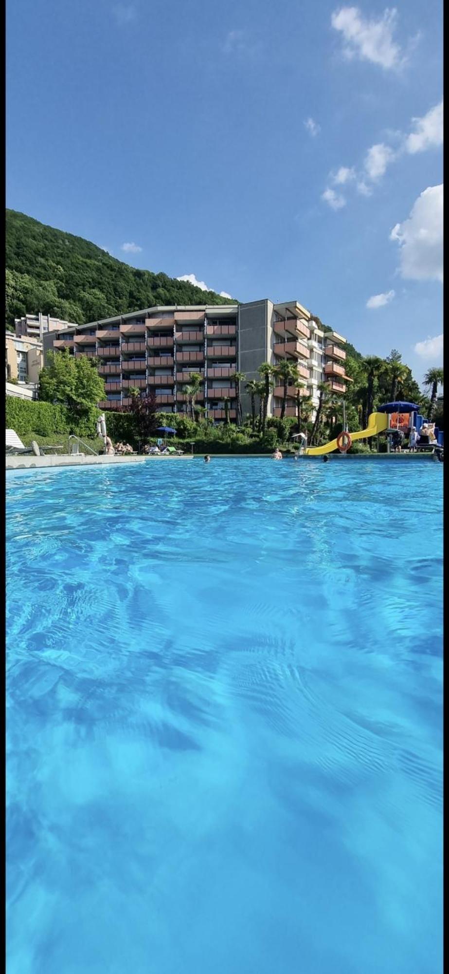 Relax-Lugano Lake Bissone Buitenkant foto